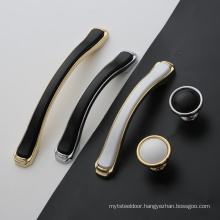 Chinese supplier Wholesale handle Modern and simple handle European shoe cabinet wardrobe door handle